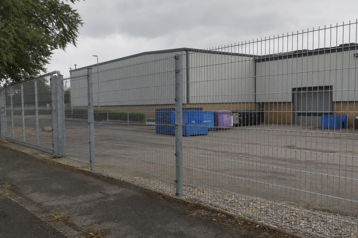 Commercial fencing installed at a Huddersfield business premises