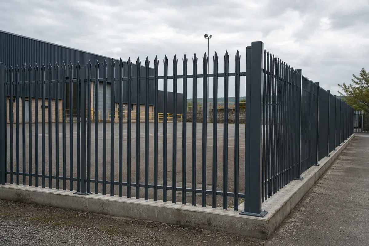 Security fencing installation in Huddersfield